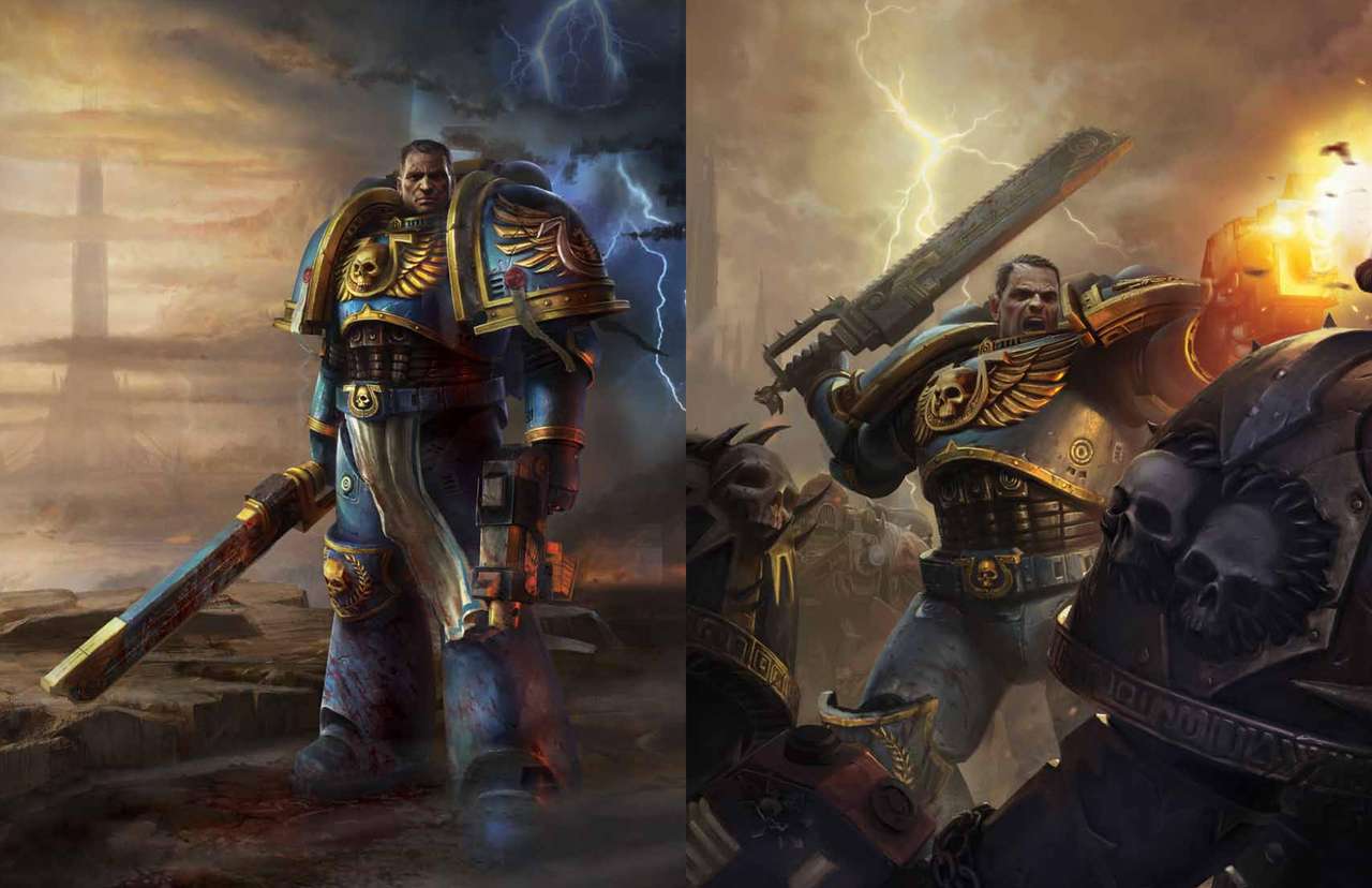 The Art Of Warhammer 40000 Space Marine 1卷 第9页
