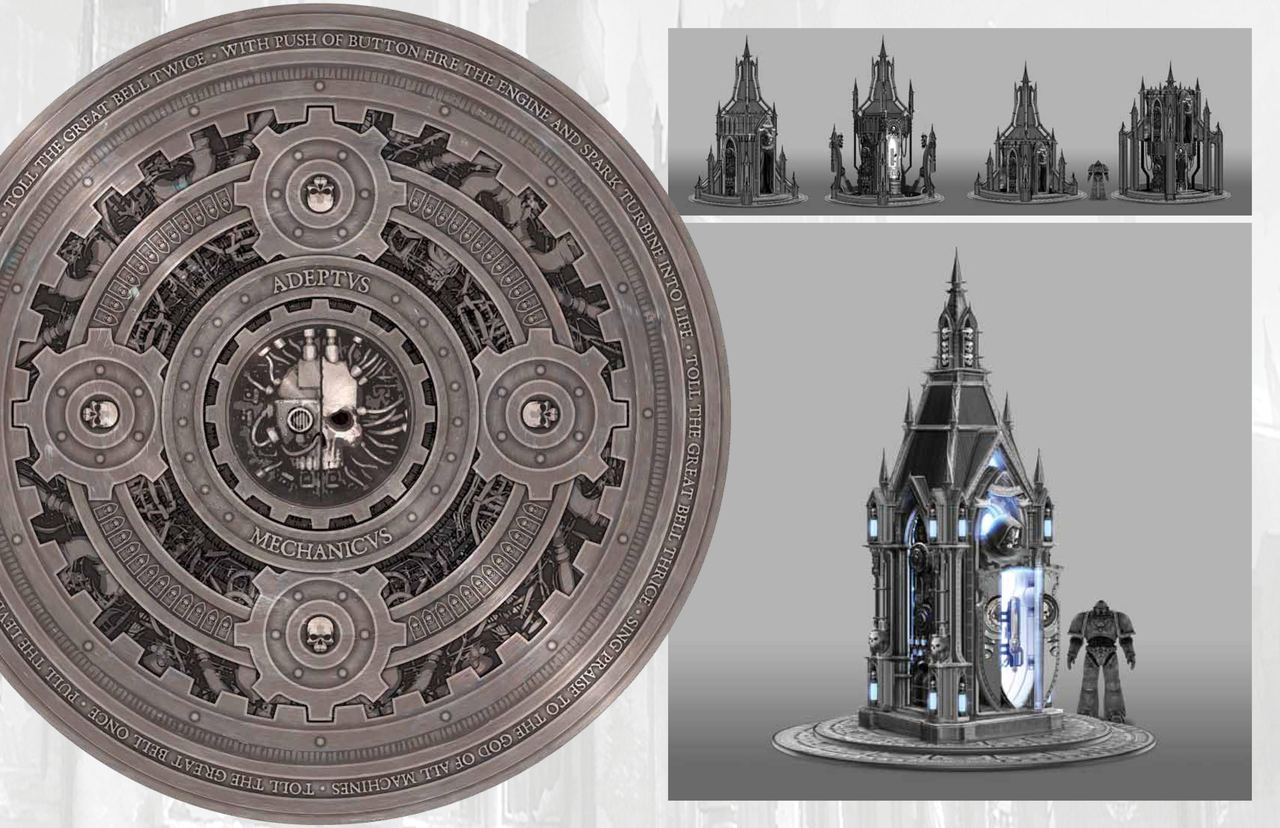 The Art Of Warhammer 40000 Space Marine 1卷 第15页