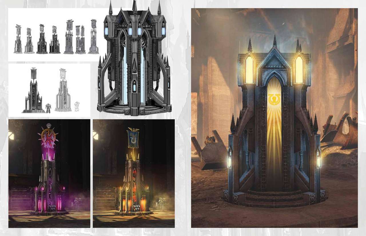 The Art Of Warhammer 40000 Space Marine 1卷 第16页