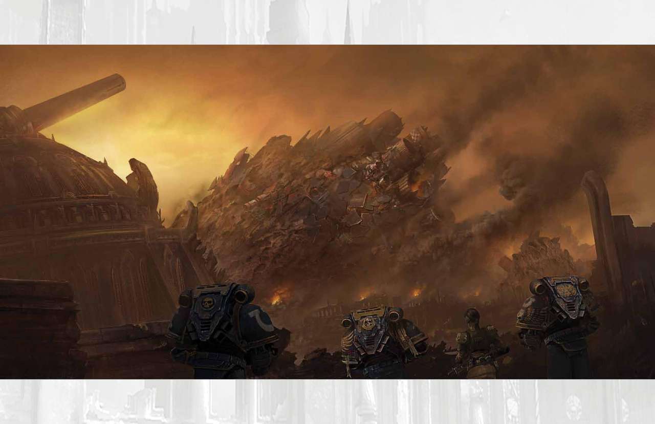 The Art Of Warhammer 40000 Space Marine 1卷 第18页