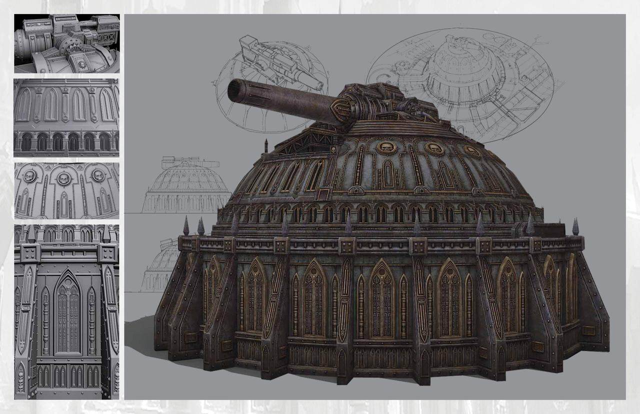 The Art Of Warhammer 40000 Space Marine 1卷 第19页