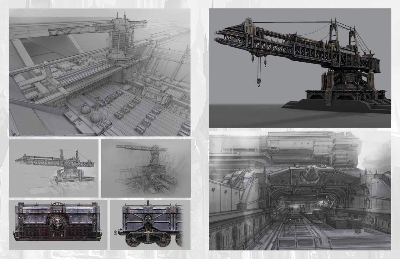 The Art Of Warhammer 40000 Space Marine 1卷 第22页