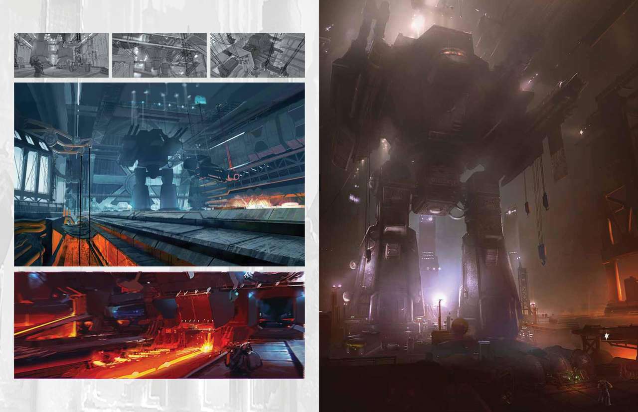 The Art Of Warhammer 40000 Space Marine 1卷 第24页