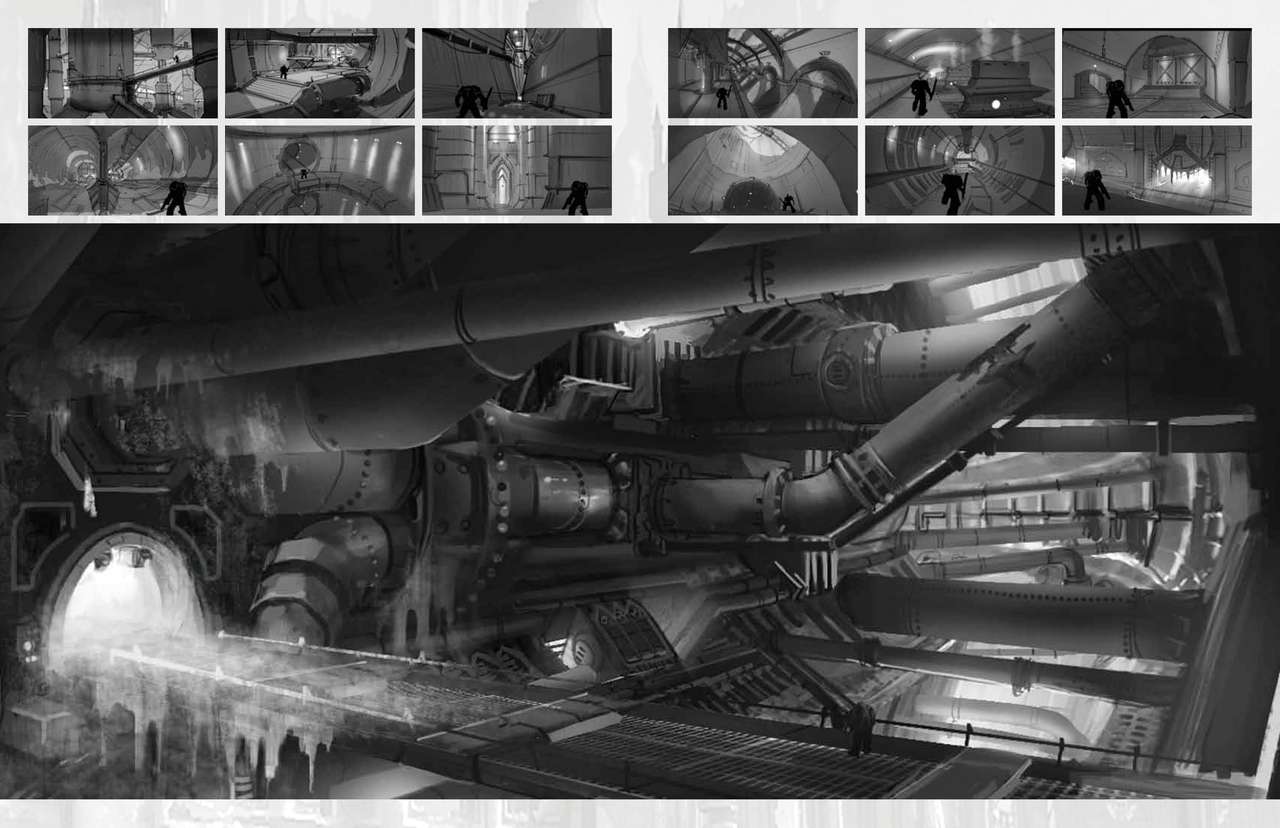 The Art Of Warhammer 40000 Space Marine 1卷 第27页