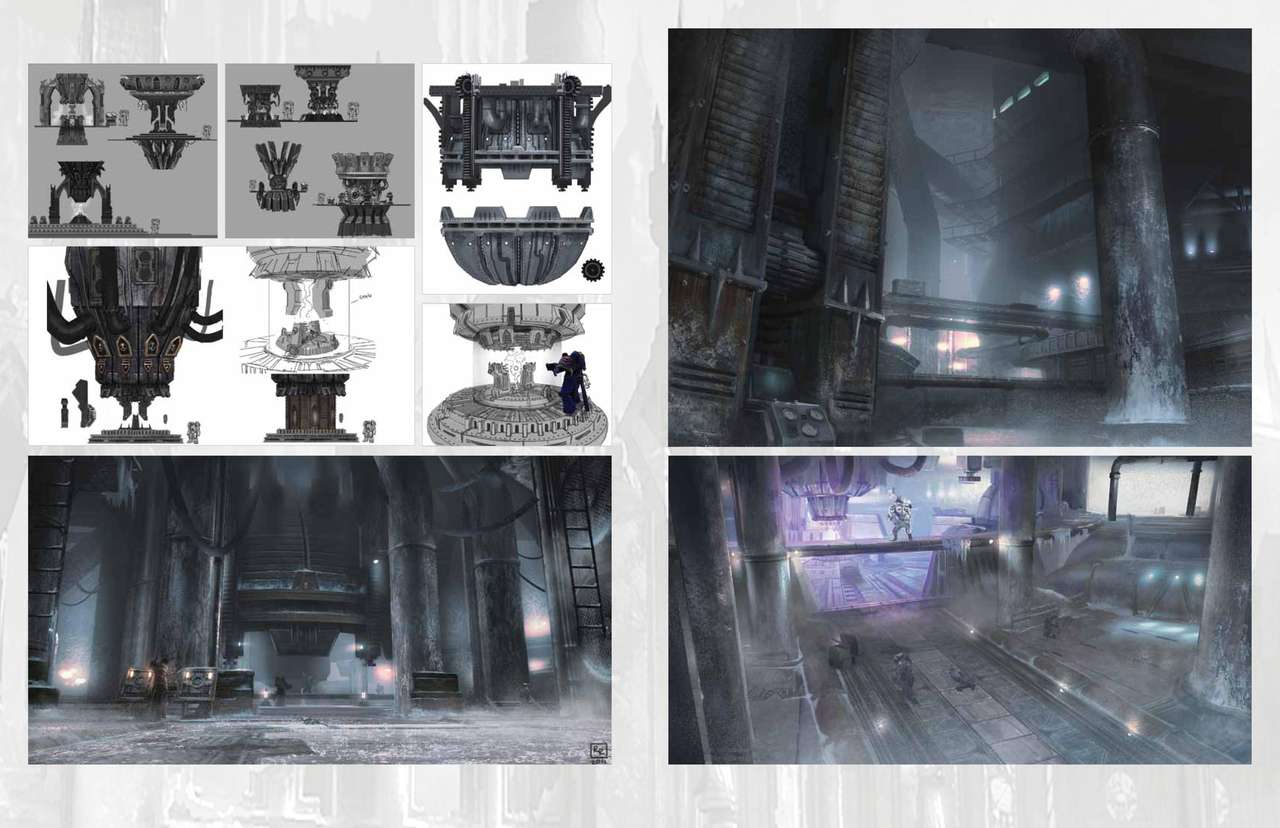 The Art Of Warhammer 40000 Space Marine 1卷 第28页