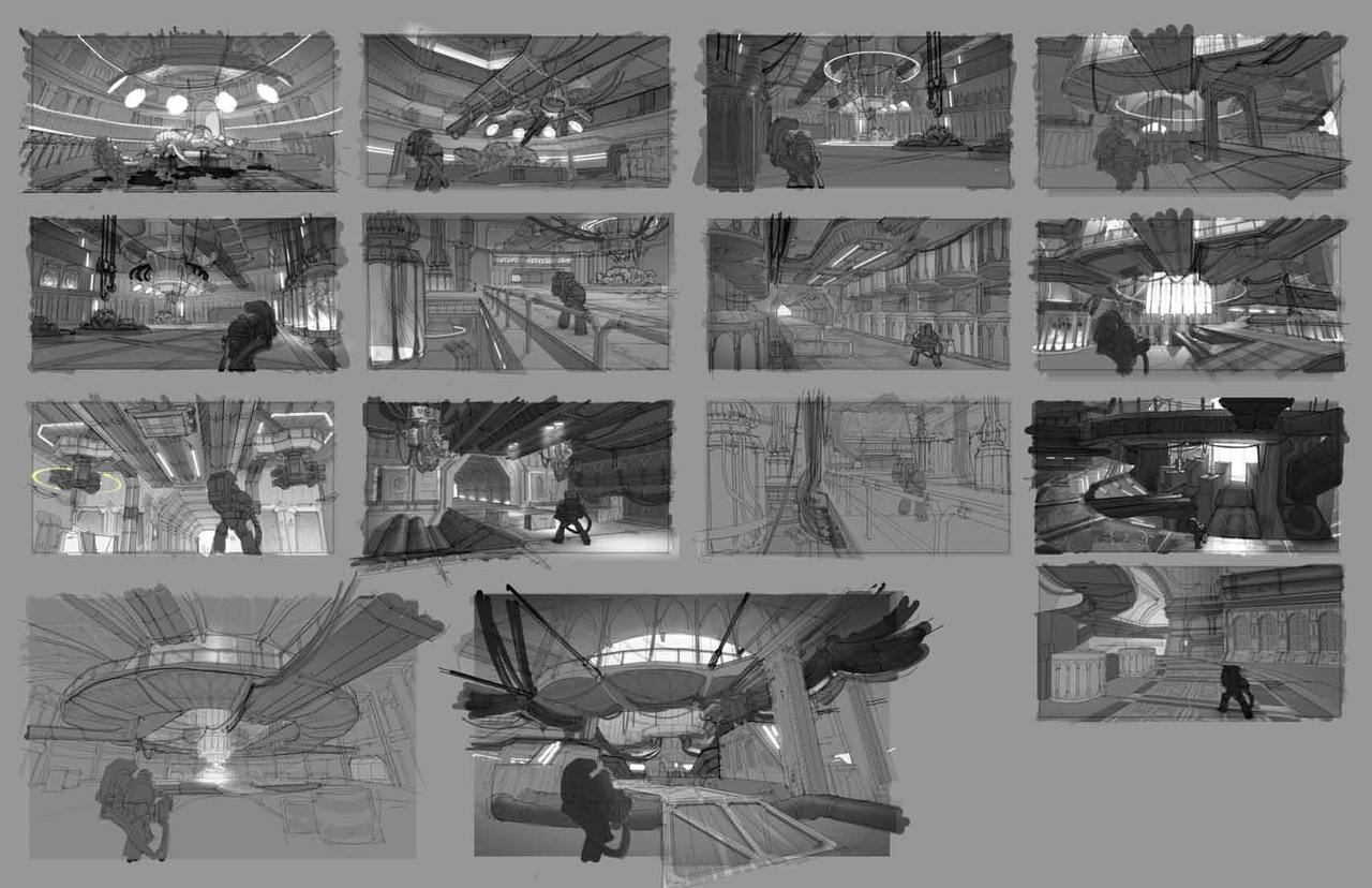 The Art Of Warhammer 40000 Space Marine 1卷 第31页