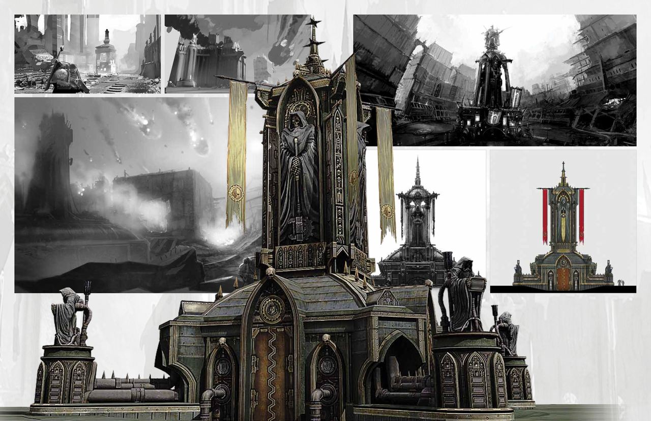 The Art Of Warhammer 40000 Space Marine 1卷 第38页