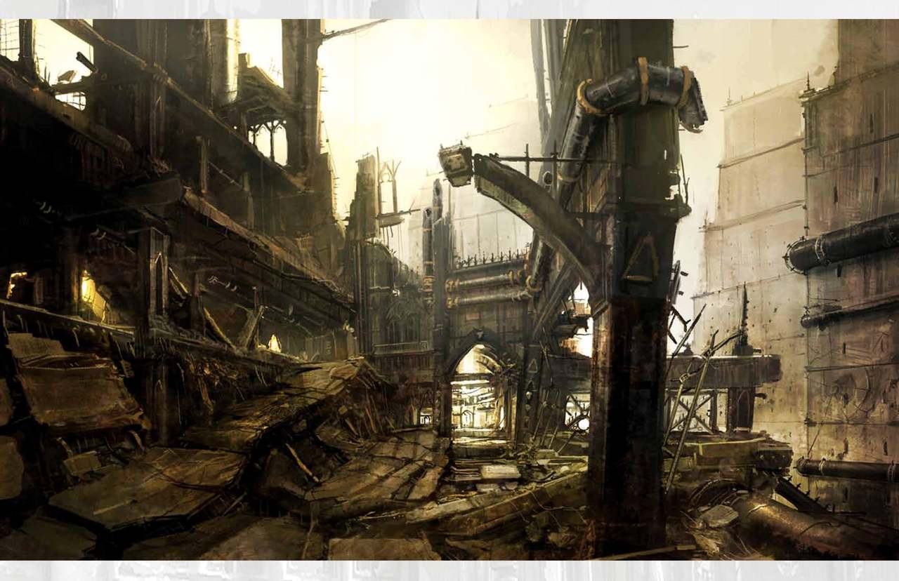 The Art Of Warhammer 40000 Space Marine 1卷 第39页