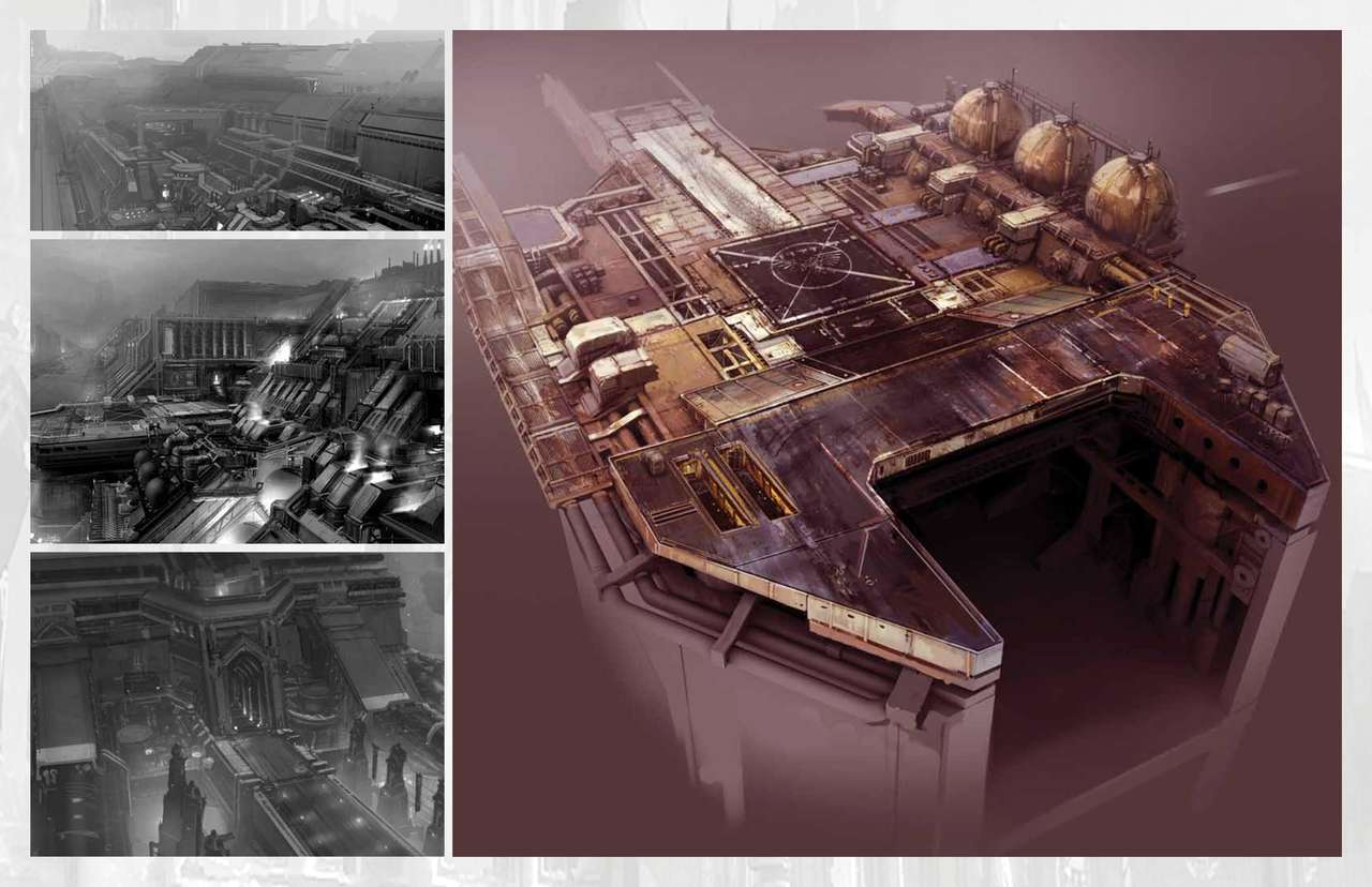 The Art Of Warhammer 40000 Space Marine 1卷 第40页