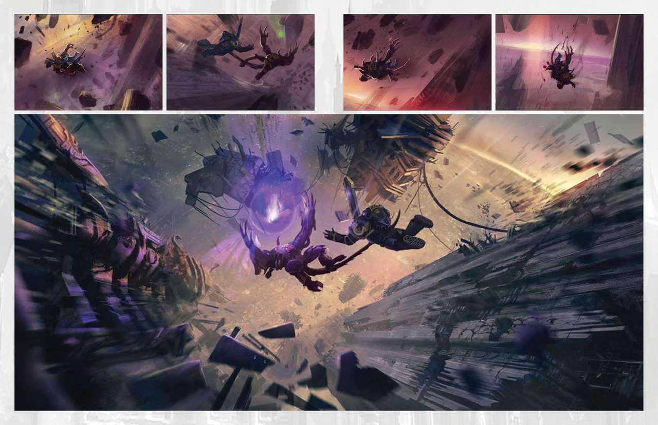 The Art Of Warhammer 40000 Space Marine 1卷 第42页