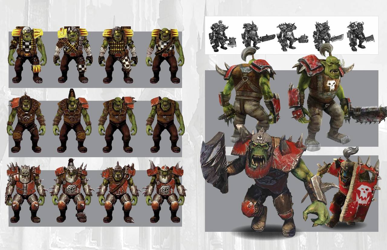 The Art Of Warhammer 40000 Space Marine 1卷 第45页