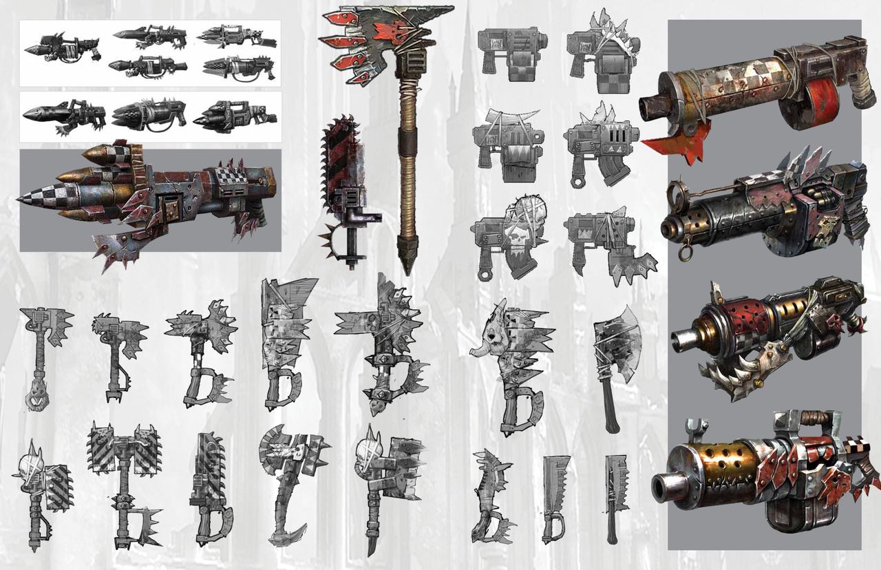 The Art Of Warhammer 40000 Space Marine 1卷 第47页