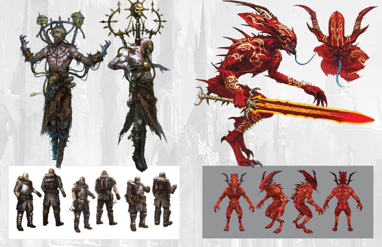 The Art Of Warhammer 40000 Space Marine 1卷 第51页