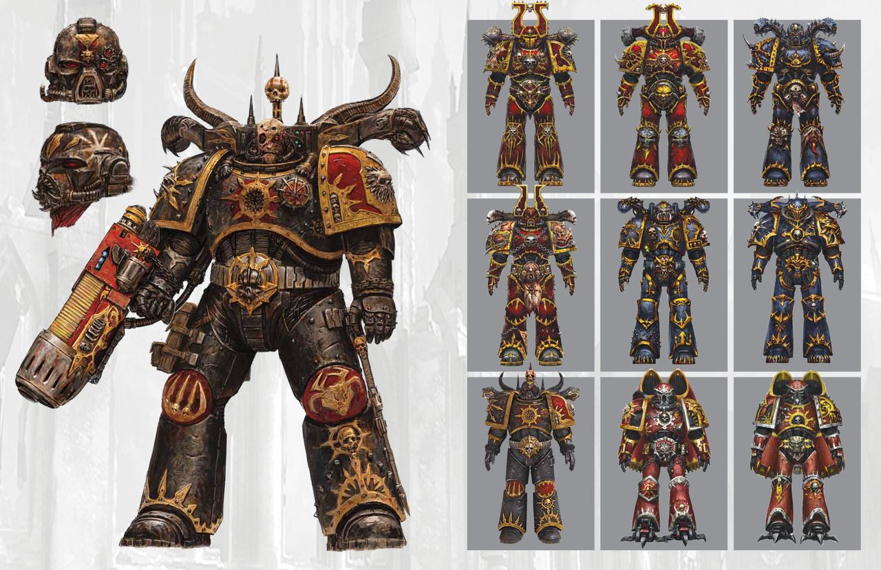 The Art Of Warhammer 40000 Space Marine 1卷 第52页