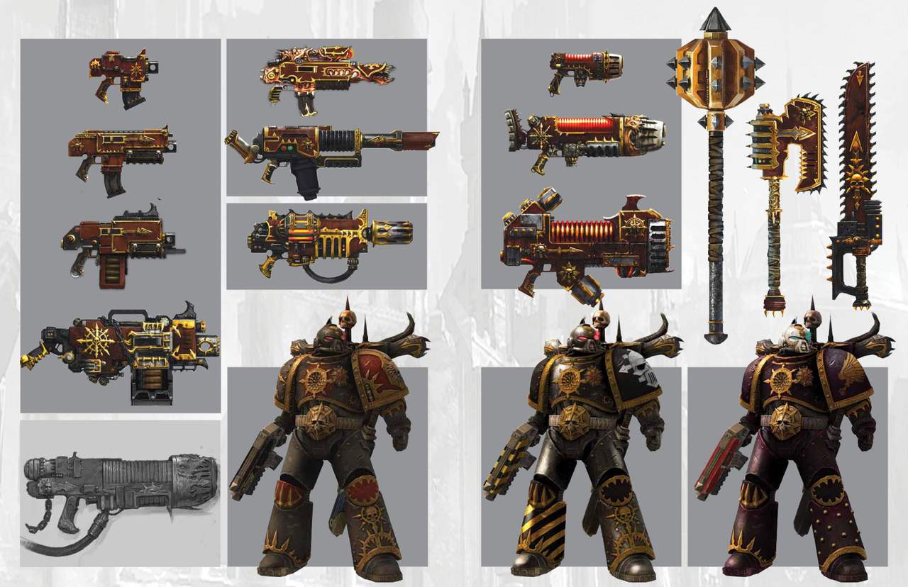 The Art Of Warhammer 40000 Space Marine 1卷 第53页