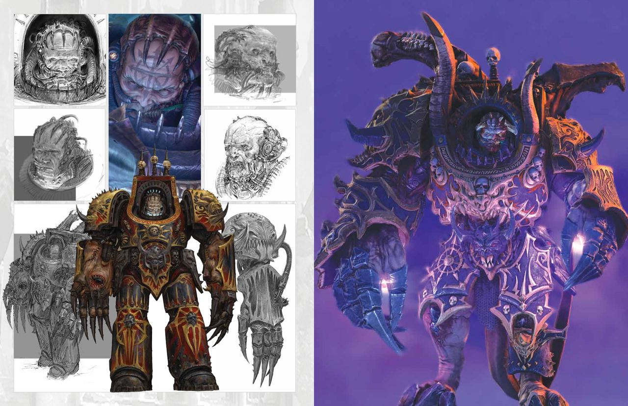 The Art Of Warhammer 40000 Space Marine 1卷 第54页