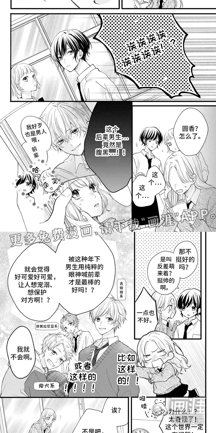 他的獠牙是棉花糖第1话图