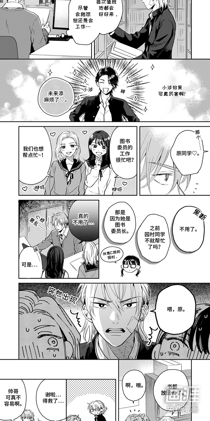 图书室的忠犬漫画-图2