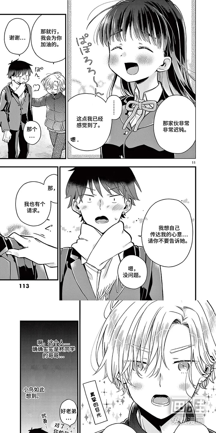 天然呆柊同学漫画-图0