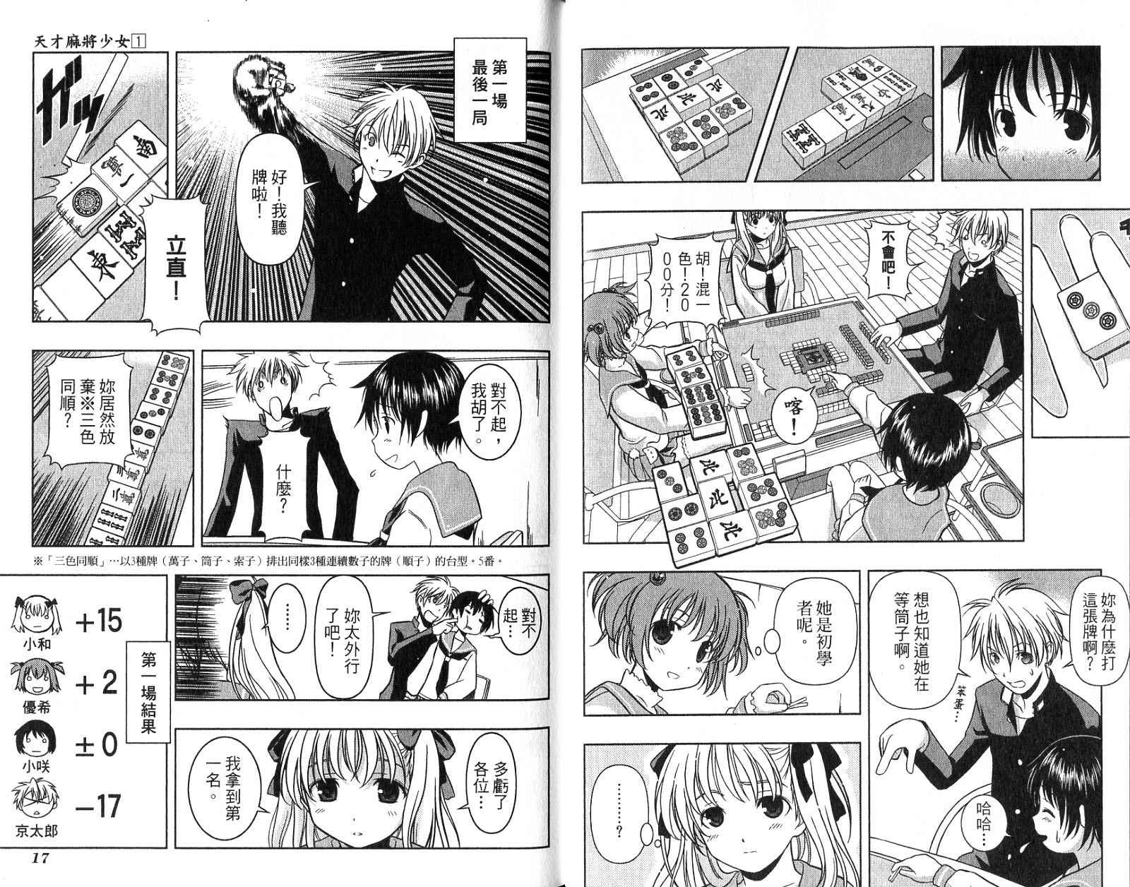 天才麻将少女 第1卷 第11页