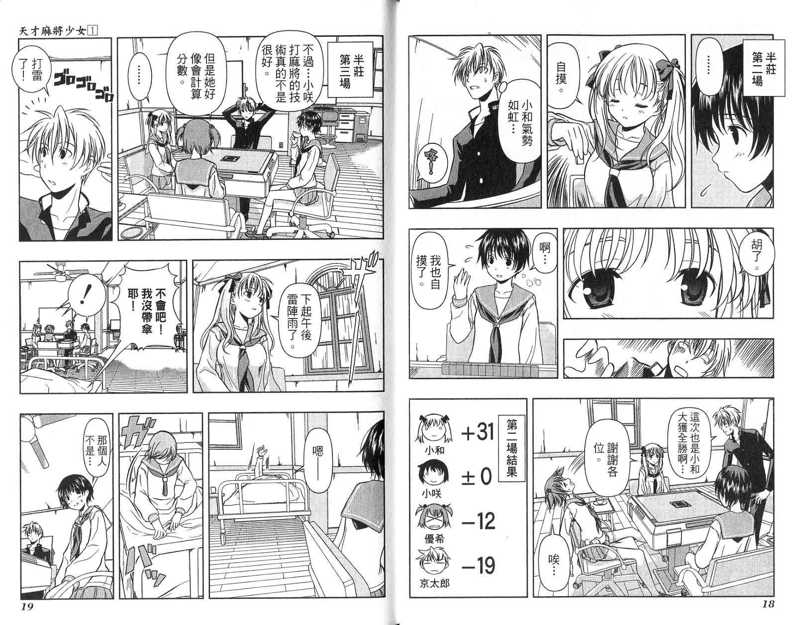天才麻将少女 第1卷 第12页