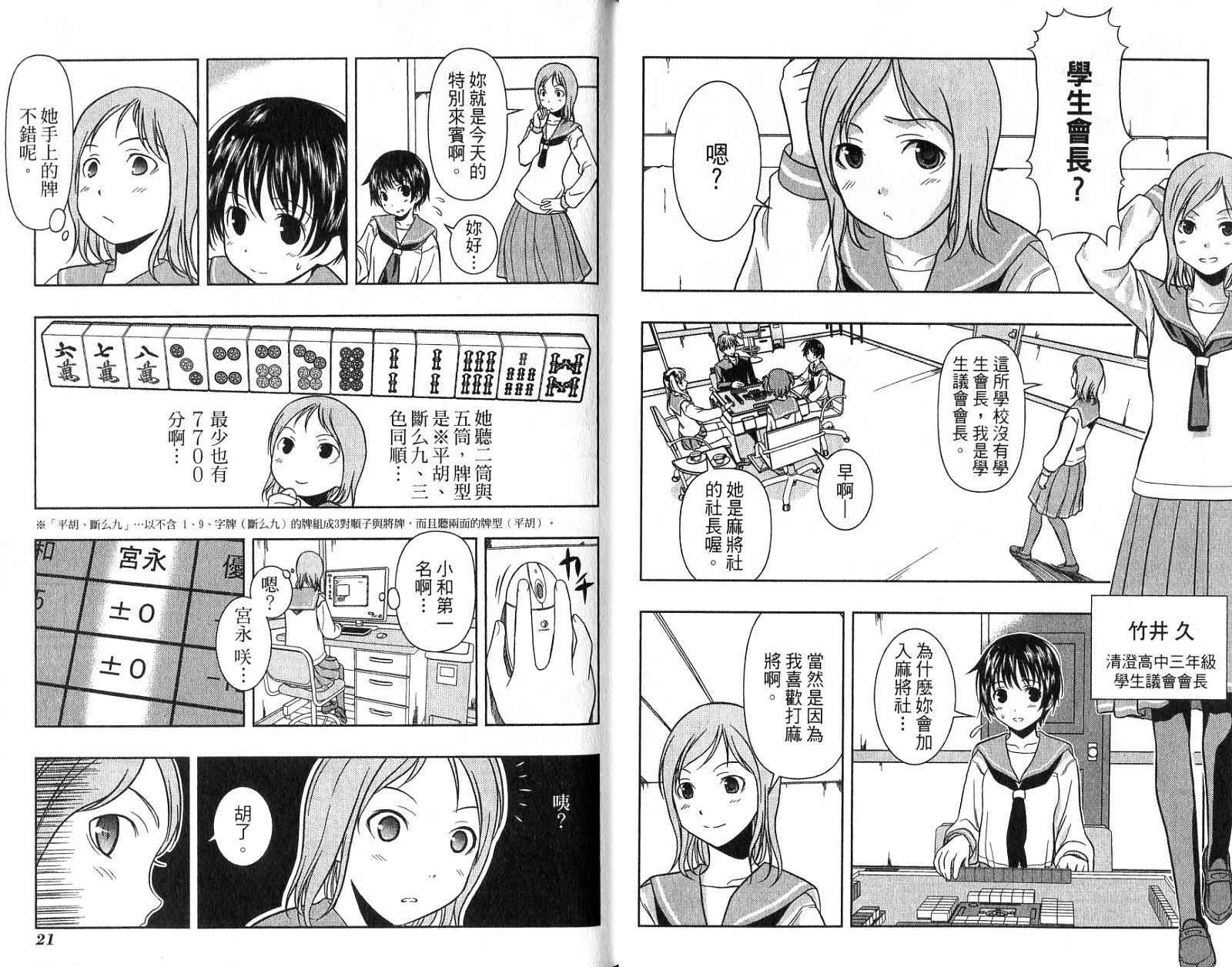 天才麻将少女 第1卷 第13页