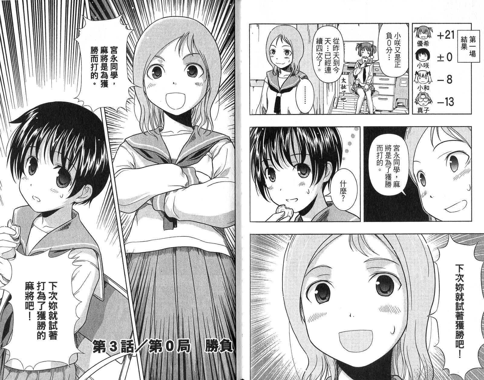 天才麻将少女 第1卷 第35页