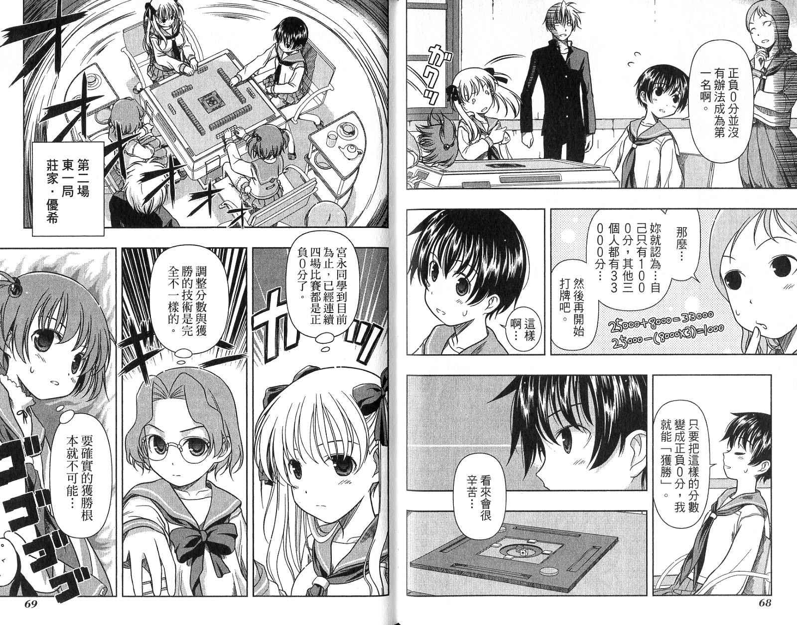 天才麻将少女 第1卷 第37页