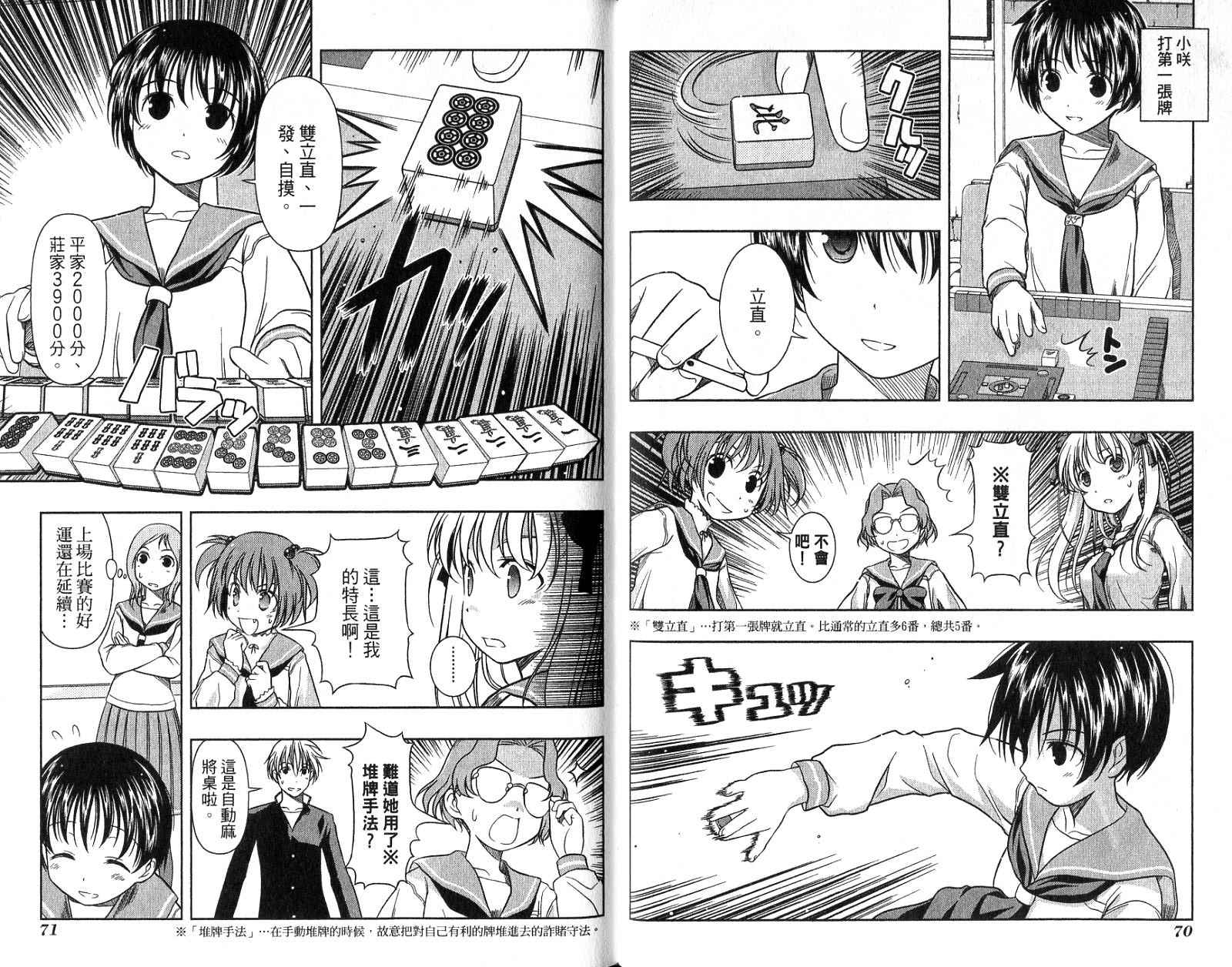 天才麻将少女 第1卷 第38页