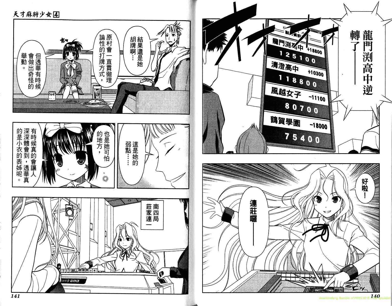 天才麻将少女 第4卷 第74页