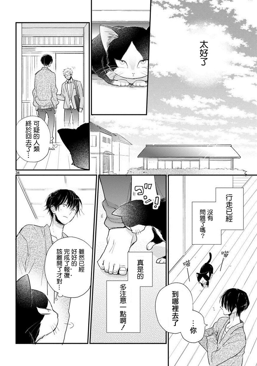 同居人时而在腿上、时而跑到脑袋上 第1话 第33页