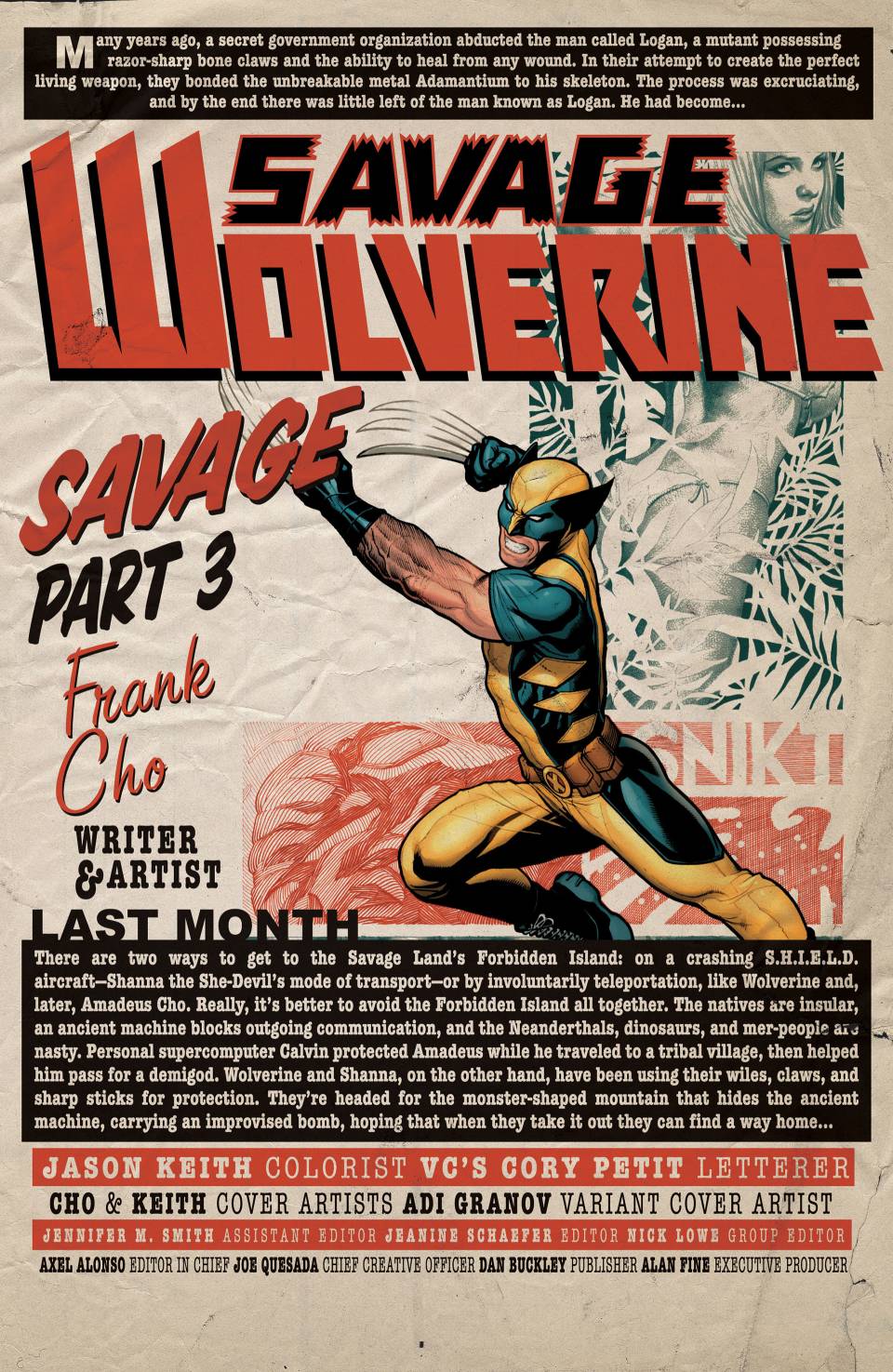 天煞孤星金刚狼第3卷图