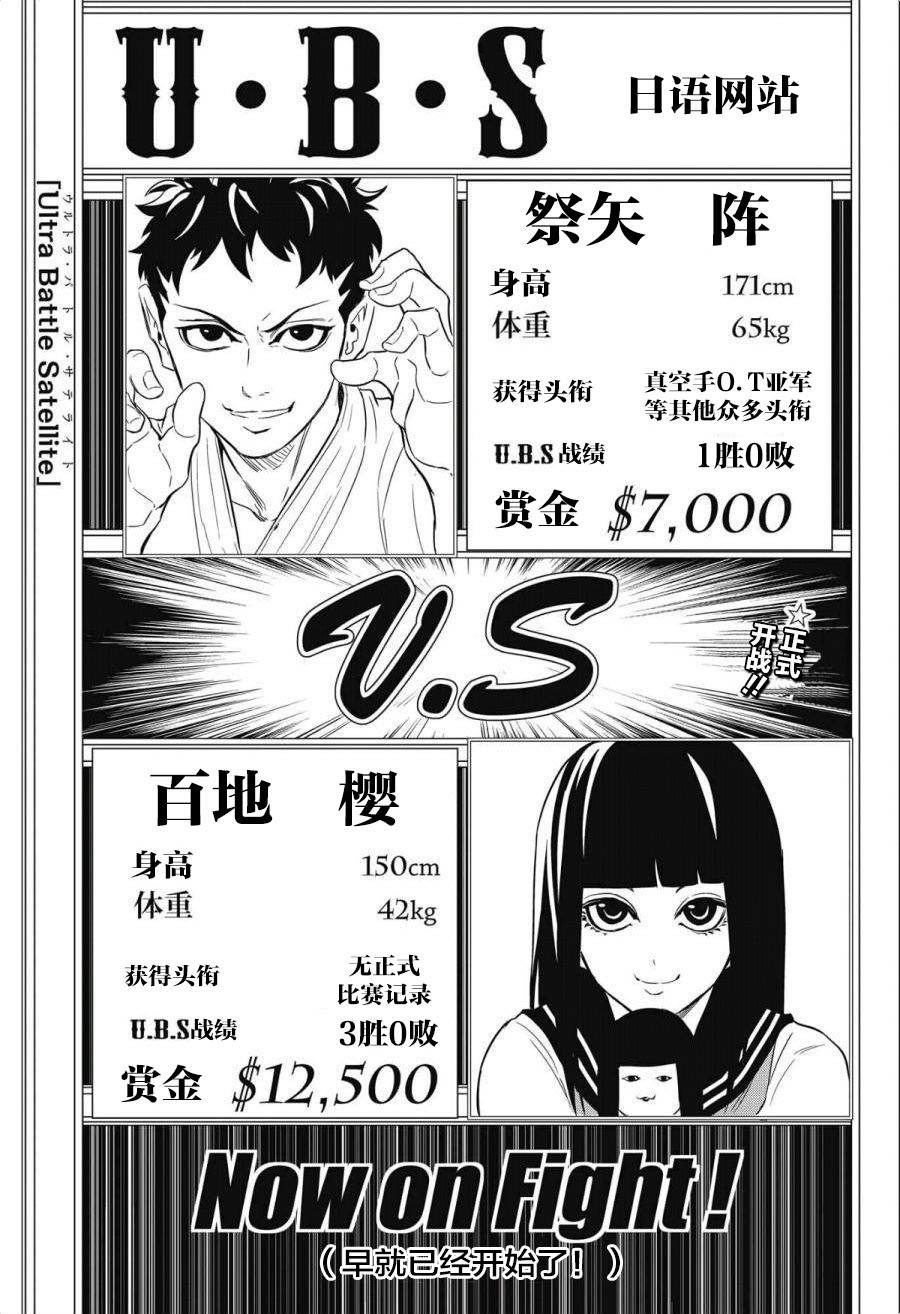 Ultra Battle Satellite 第3话 第0页