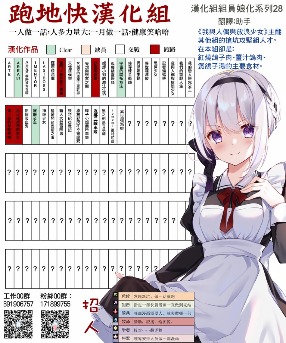我与人偶与放浪少女26话图