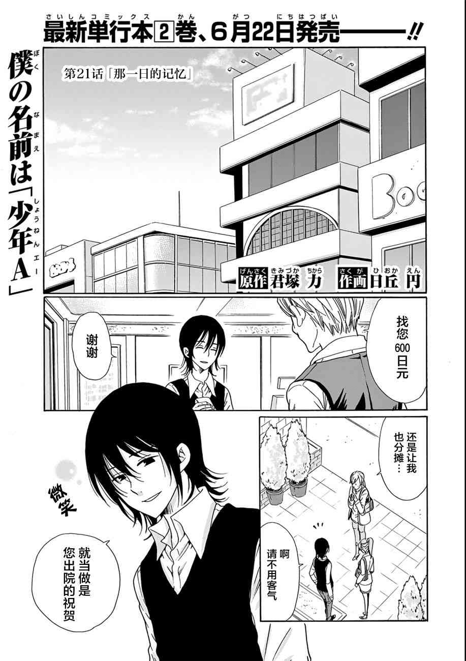 我的名字是「少年A」21话图