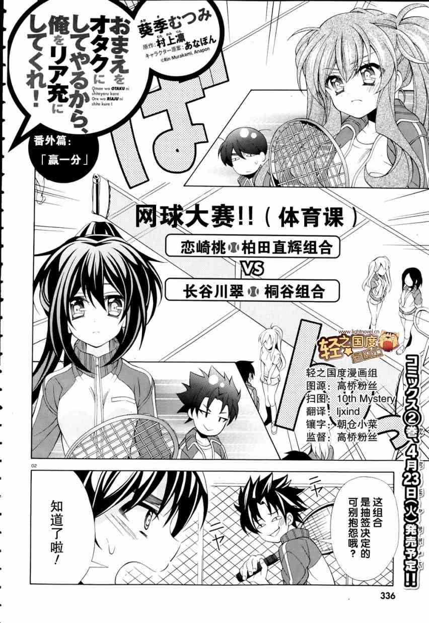 我会让你成为死宅的，把我变成现充吧！ 番外篇 第1页