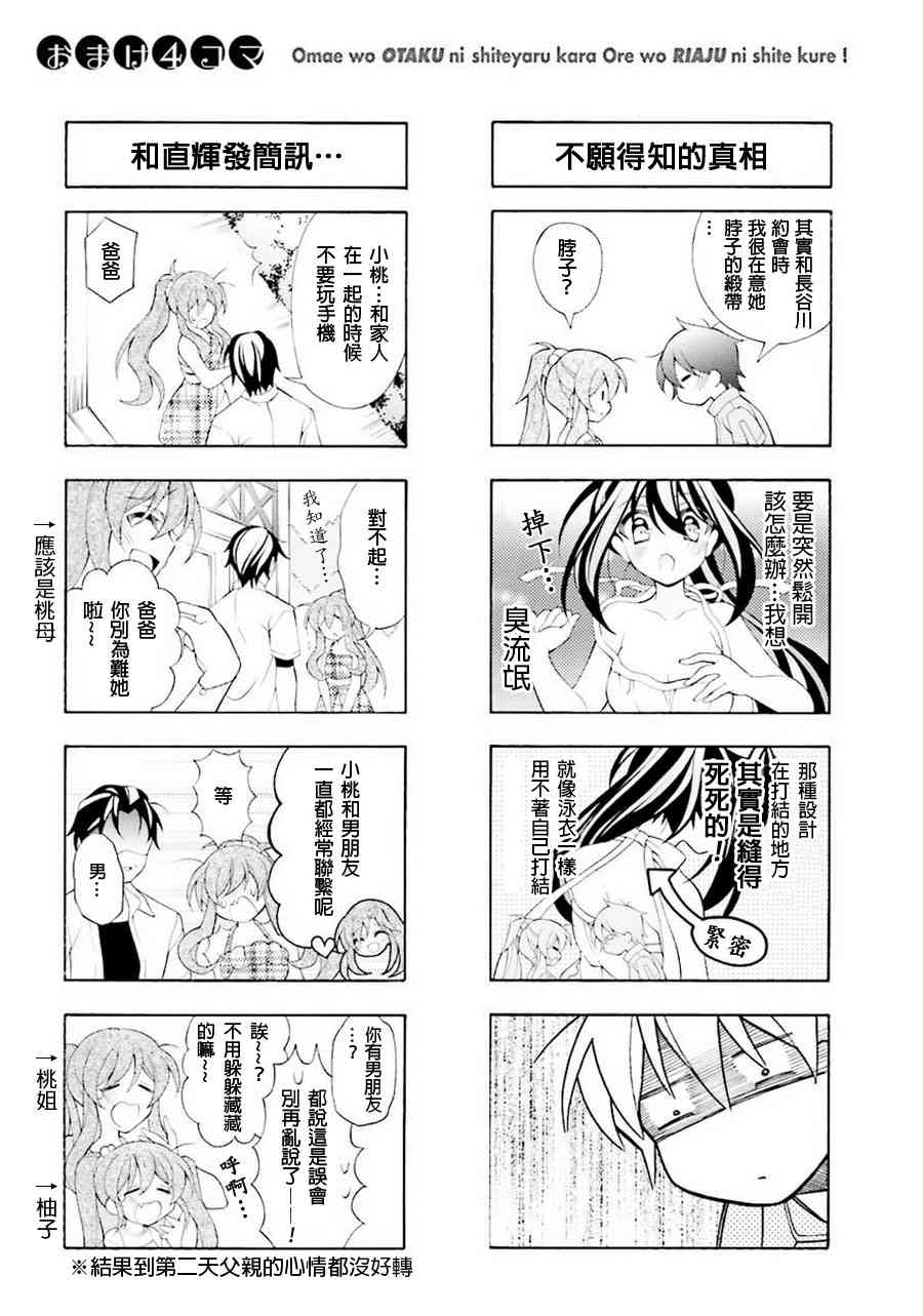 我会让你成为死宅的，把我变成现充吧！ 四格漫画集 第22页