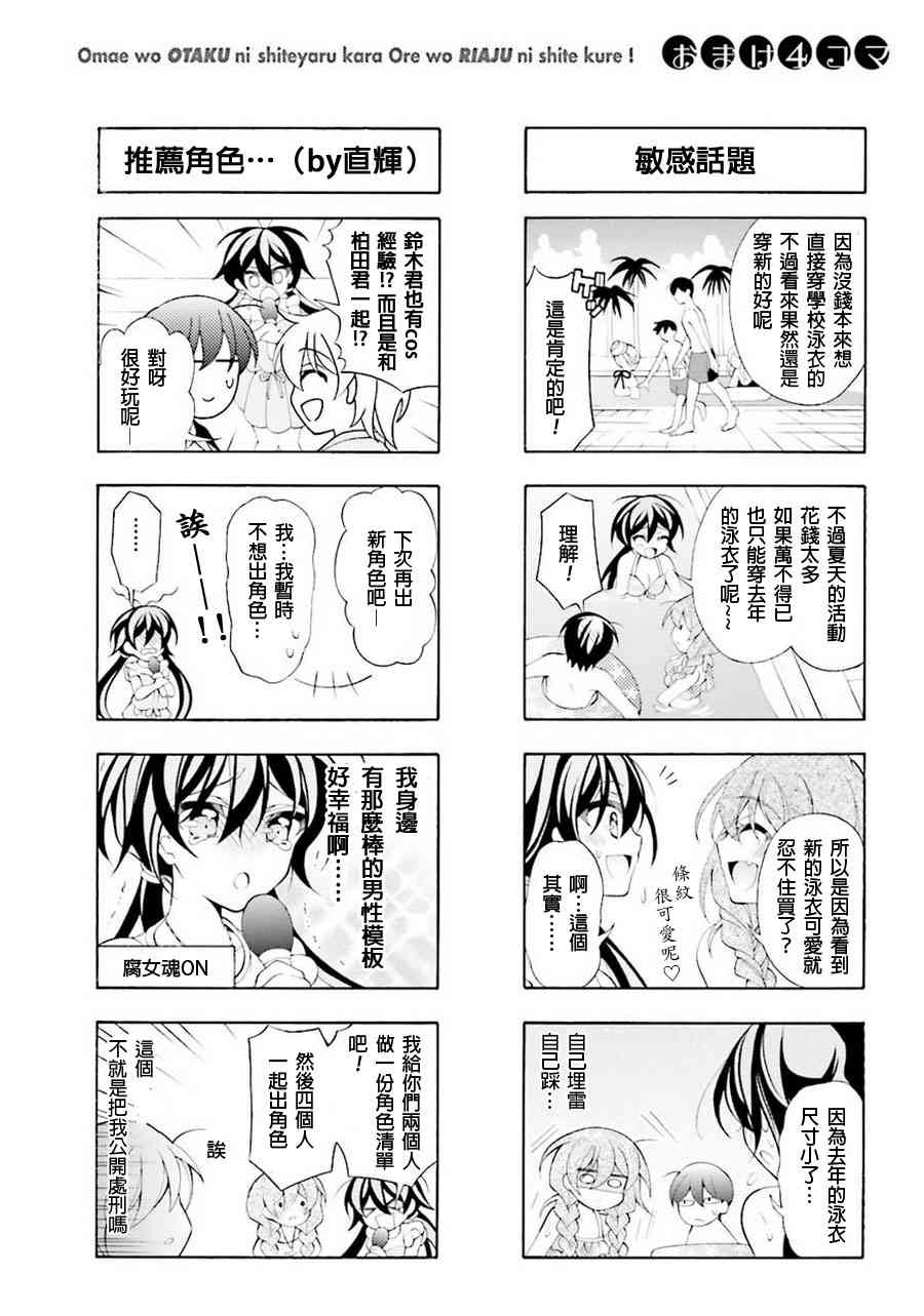 我会让你成为死宅的，把我变成现充吧！ 四格漫画集 第23页