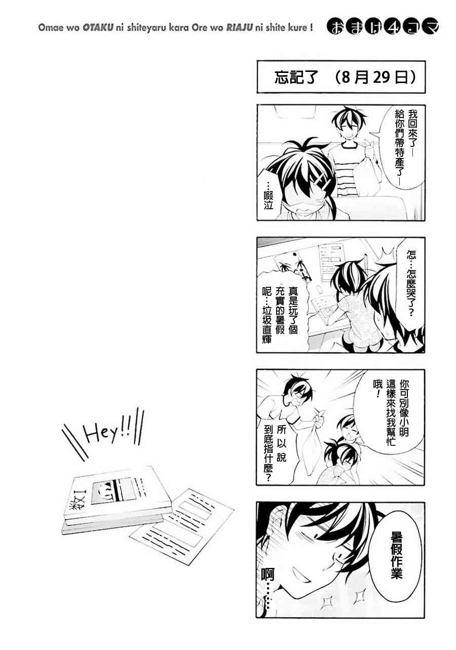 我会让你成为死宅的，把我变成现充吧！ 四格漫画集 第24页