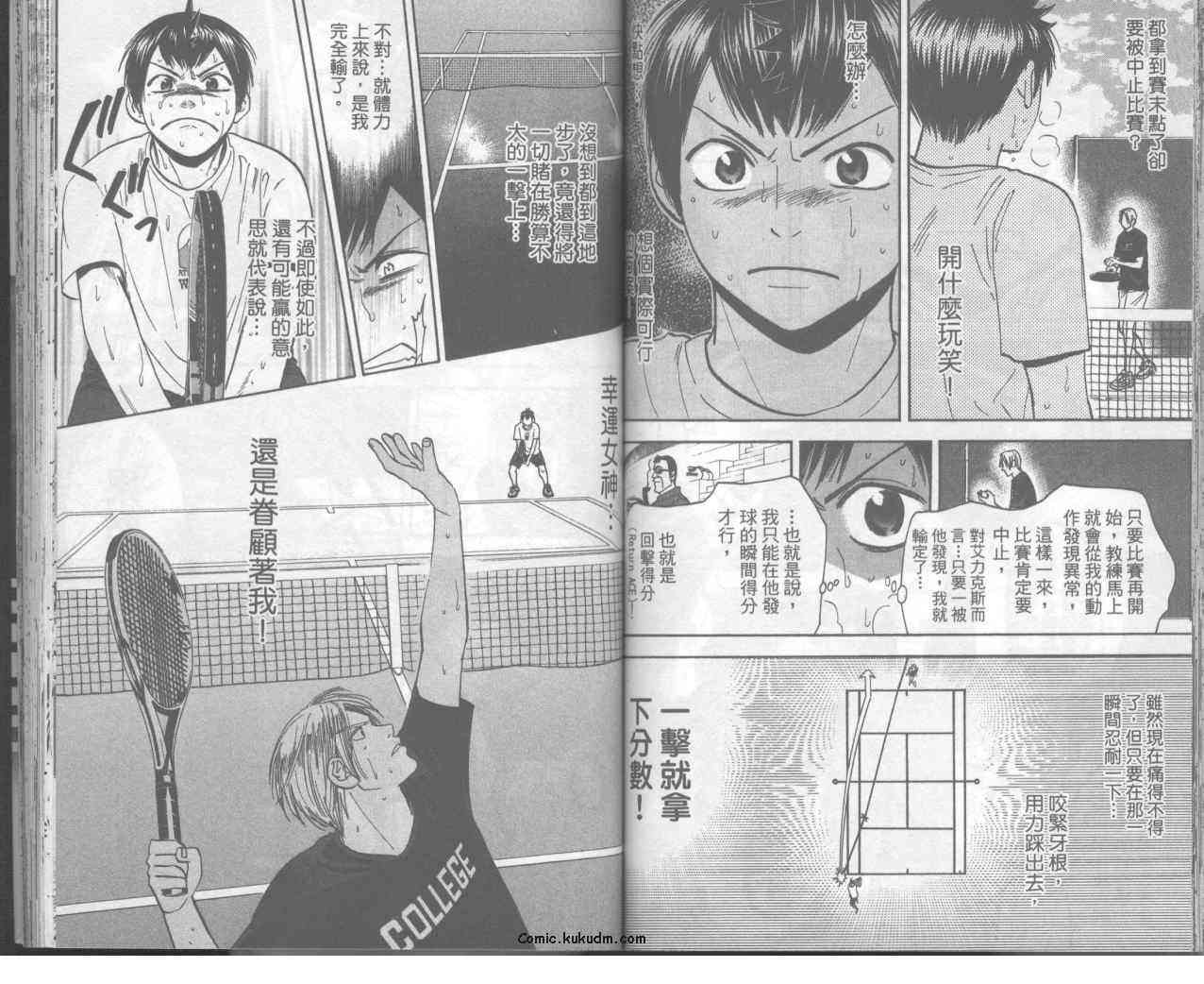 网球优等生 10卷 第53页
