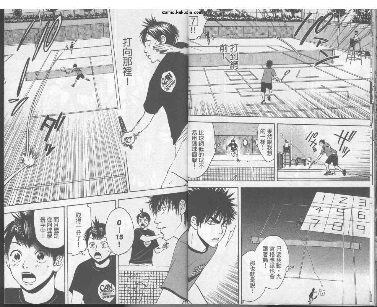 网球优等生 3卷 第8页