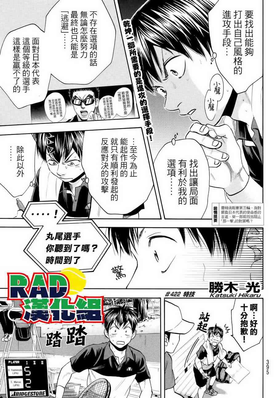 网球优等生 422话 第0页