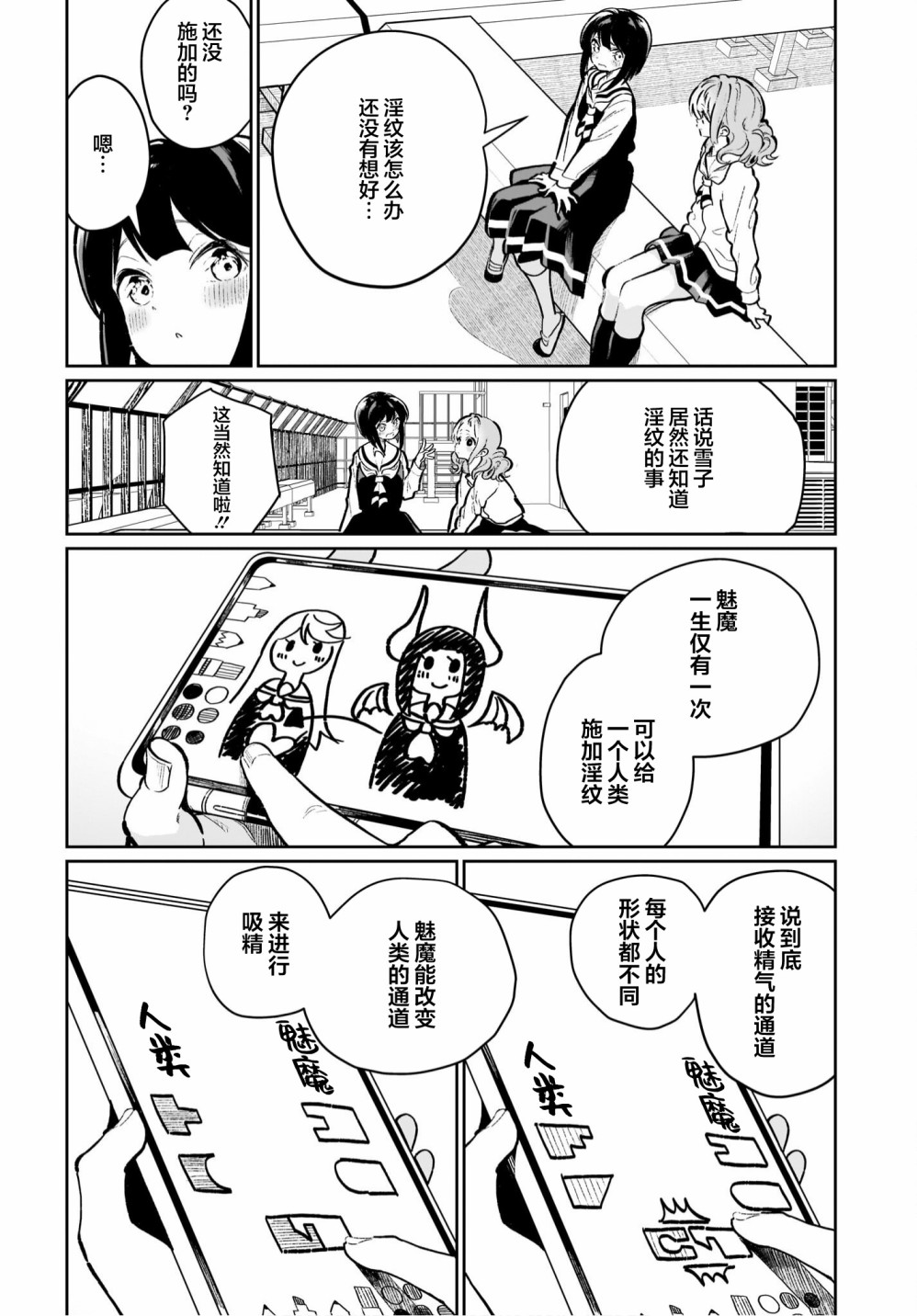 我和魅魔贴贴了 18话 第7页