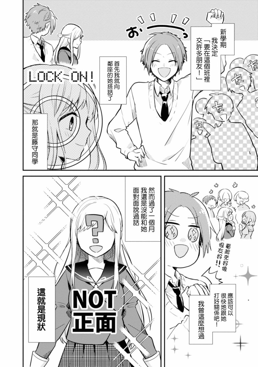 唯有侧颜映入我的眼中 1话 第6页