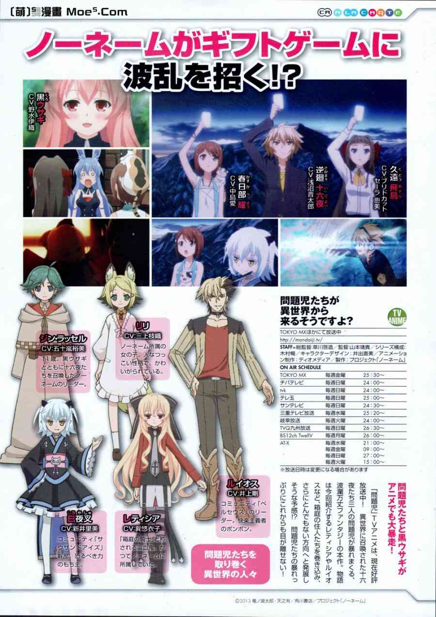 问题儿童都来自异世界？7话图