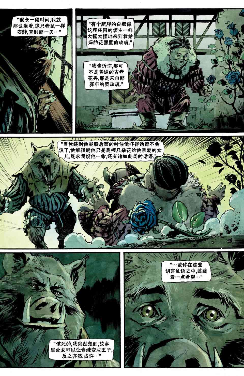 巫师 玻璃之屋18卷图