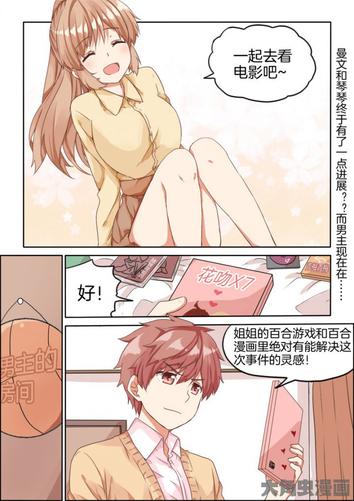 为什么后宫男主的我跑到了百合漫画第36话图