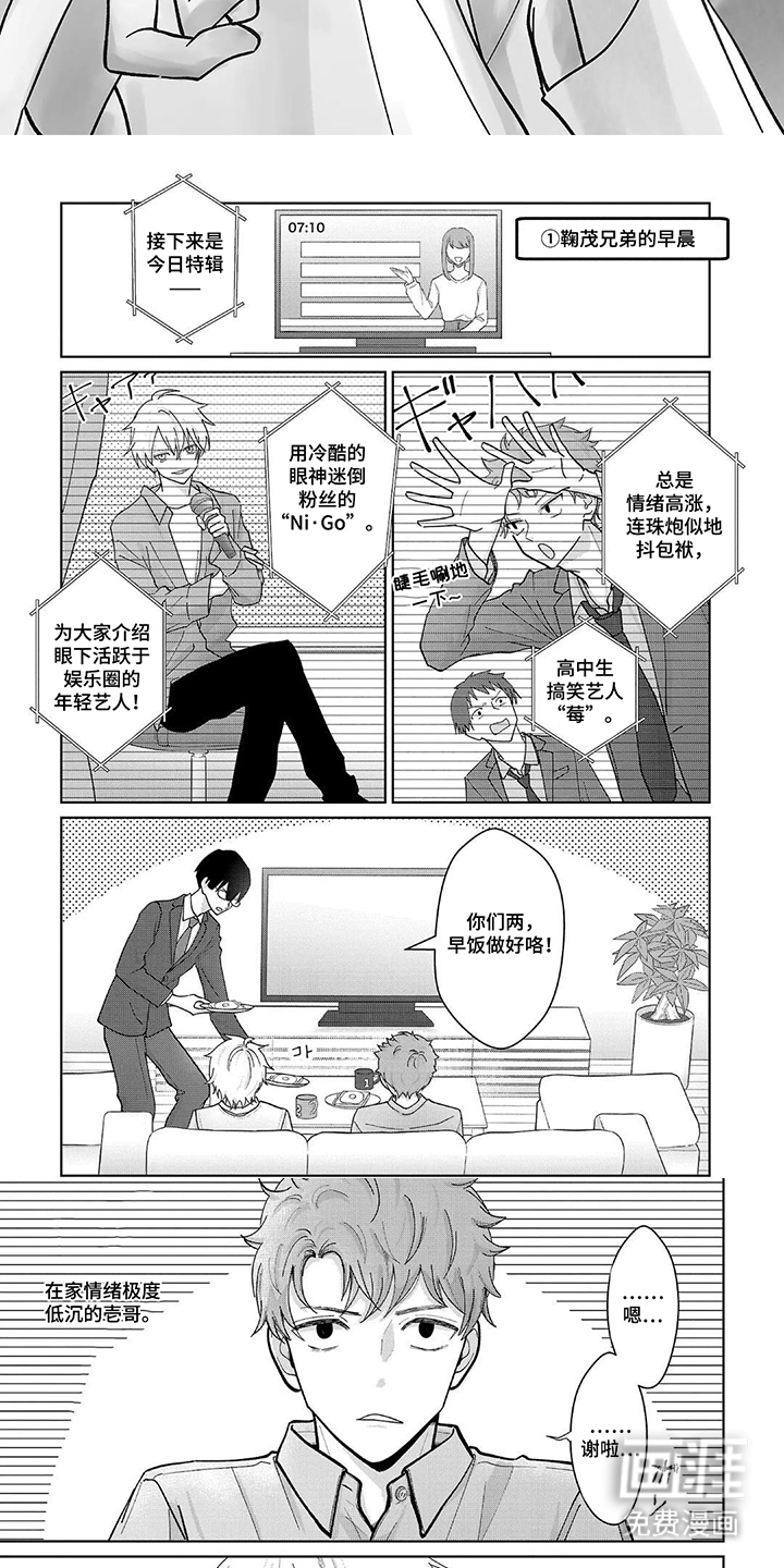我的哥哥是顶流漫画-图2