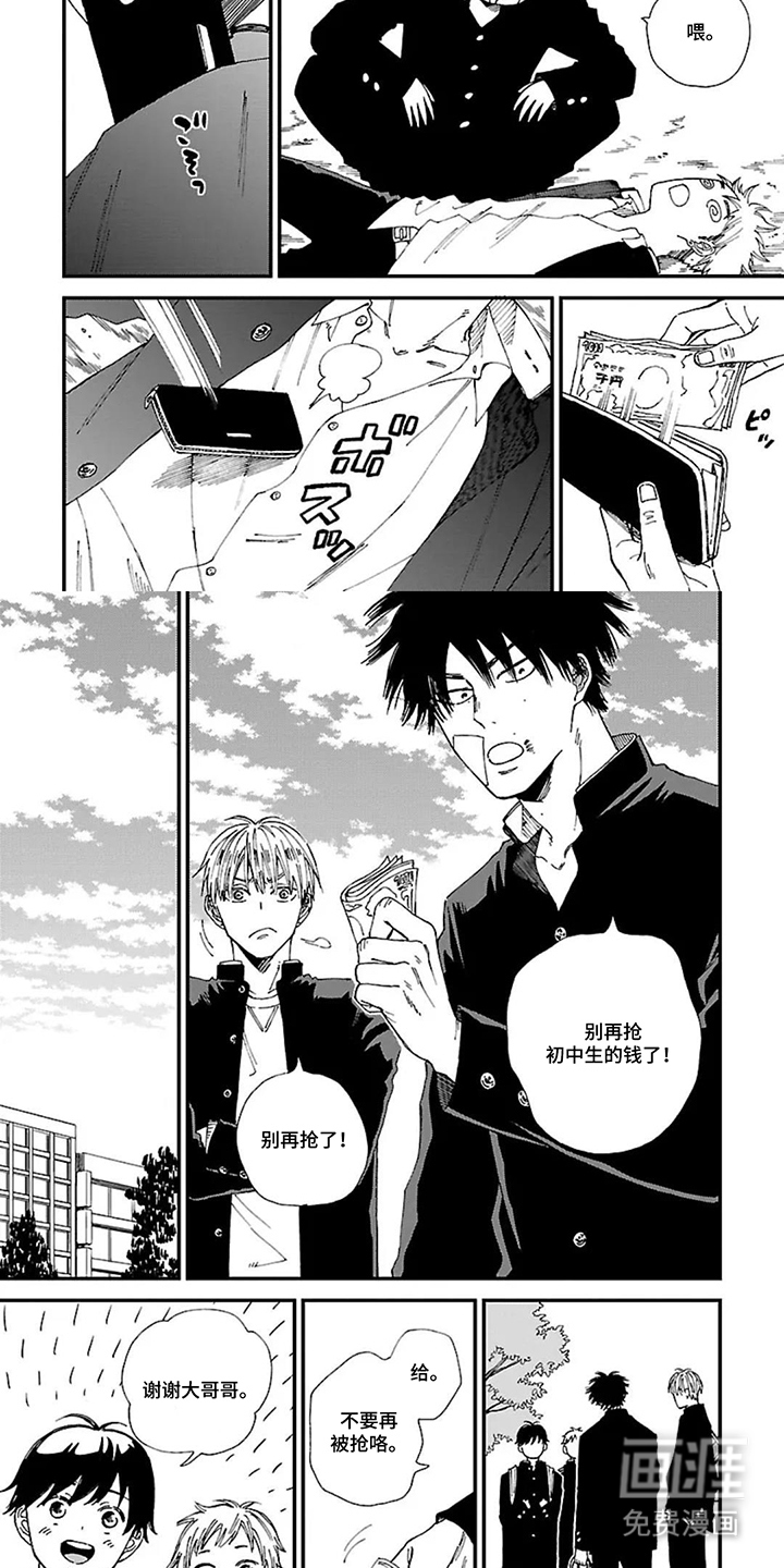 我的暴力朋友漫画-图3