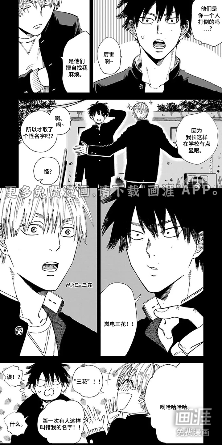 我的暴力朋友漫画-图1